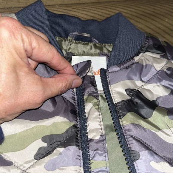 NWT Camo Kid 👦 👧 Water 💦 & Wind 💨 Resistant front pocket east zip up ⬆️ warm - Picture 14 of 17